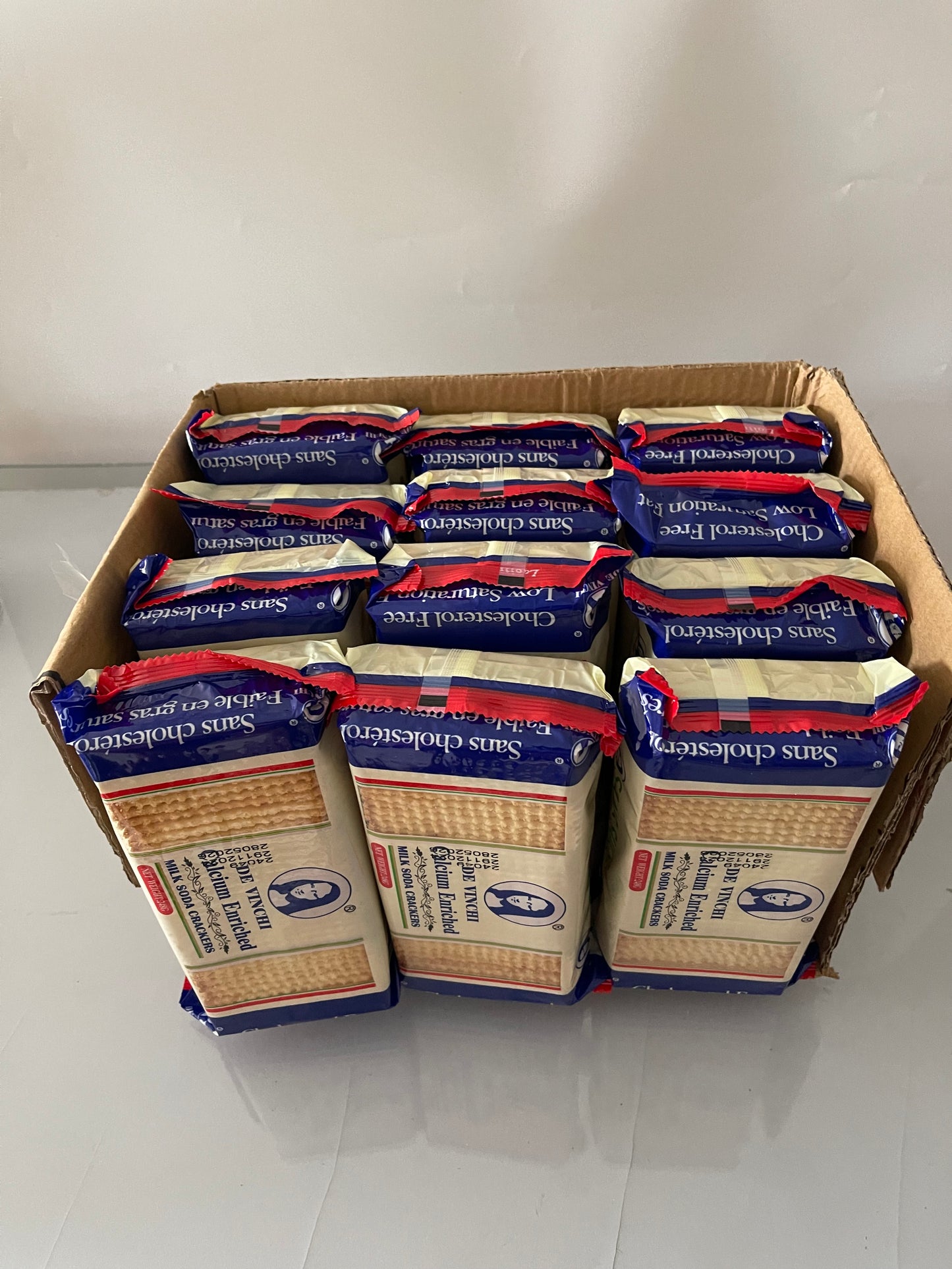 DE VINCHI LOW CALORIE BISCUIT ( HALF CARTON) | 12 PACKS | 248g PER PACK| 60 calories per 100g serving. EXP DATE: Jan 2027