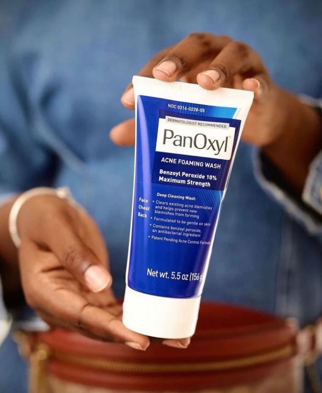 PANOXYL ACNE FOAMING WASH FOR FACE & BODY 10% BENZOYL PEROXIDE ACNE TREATMENT WASH 156g