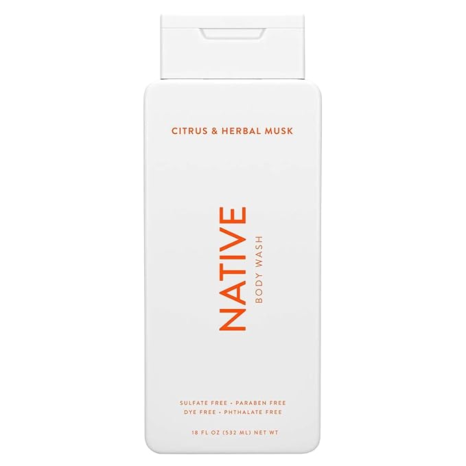 NATIVE BODY WASH CITRUS & HERBAL MUSK