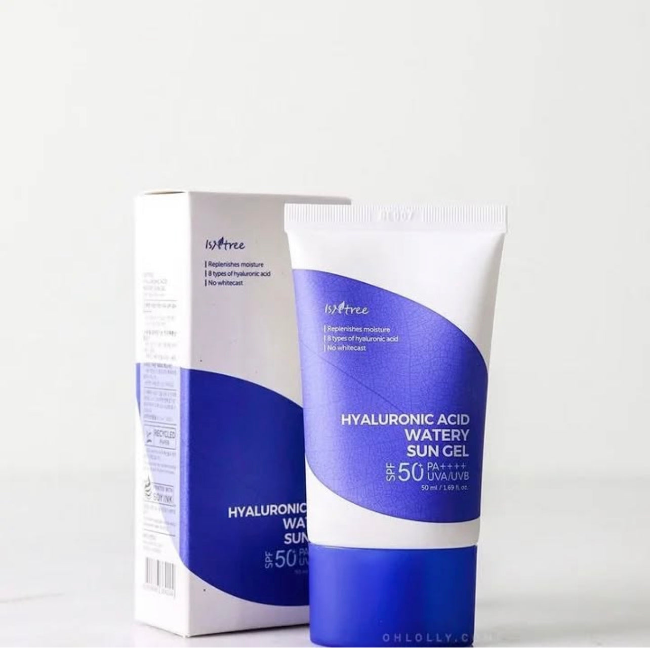 ISNTREE HYALURONIC ACID WATERY SUN GEL |SPF 50++++ 50ml