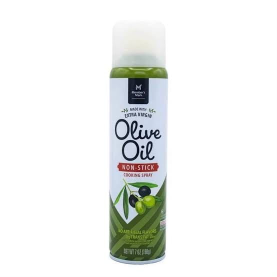 OLIVE OIL COOKING SPRAY(CALORIE FREE). Exp date: May 2027