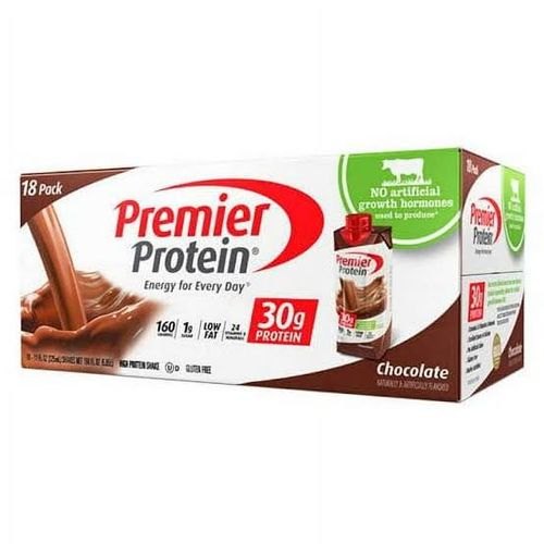 PREMIER PROTEIN SHAKE| CHOCOLATE FLAVOUR| 15 BOTTLES PER CARTON|160g CALORIES EACH. Exp: AUGUST. 2026