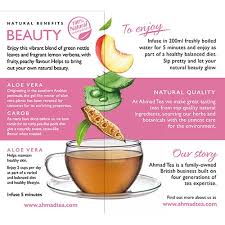 AHMED TEA LONDON BEAUTY PEACH,CAROB & PETALS 20 SATCHETS