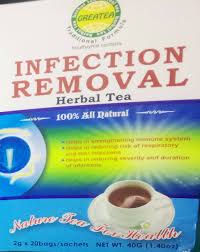GREATEA TRADITIONAL FORMULA INFECTION REMOVAL HERBAL TEA 40g. BB: 04.01.2026