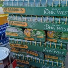 JOHN WEST SARDINES in OLIVE OIL (PACK by 12) Exp Date; Dec 2027
