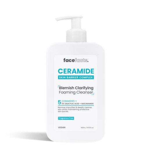 FACE FACTS CERAMIDE SKIN BARRIER COMPLEX BLEMISH CLARIFYING FOAMING CLEANSER 400ML