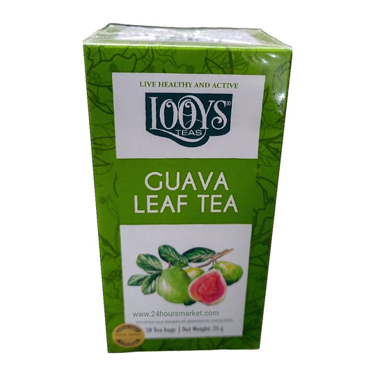 100YS TEAS GUAVA LEAF TEA | 20 TEA BAGS| NET WT: 25g| EXP: 15/09/2025