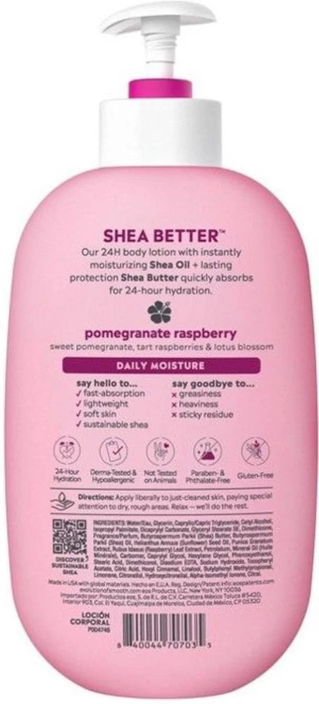EOS 24HR MOISTURE BODY LOTION POMEGRANATE RASPBERRY473ml