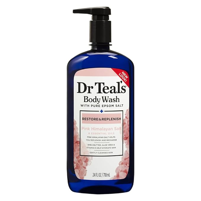 DR TEALS BODY WASH WITH PURE EPSOM SALT +RESTORE & REPLENISH 710ML