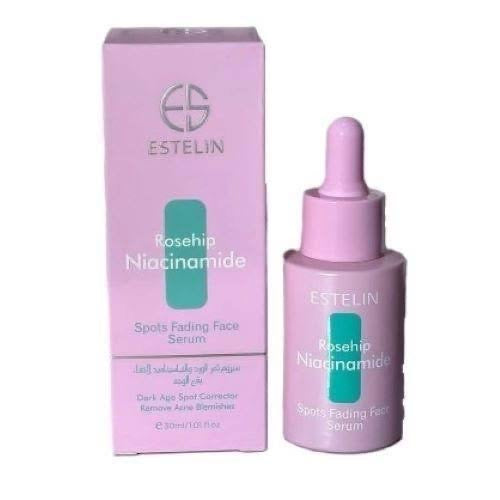 ESTELIN ROSEHIP NIACINAMIDE SPOTS FADING FACE SERUM | 30ml