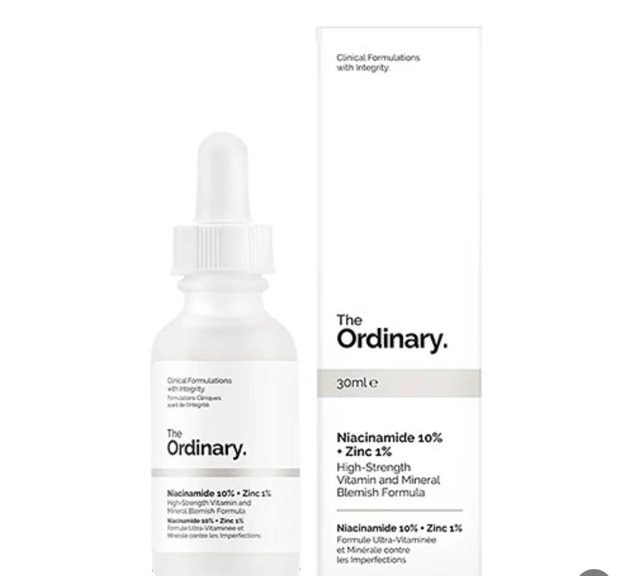 THE ORDINARY NIACINAMIDE 10% + ZINC 1% 30ML
