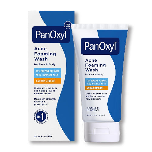 PANOXYL ACNE FOAMING WASH FOR FACE & BODY 10% BENZOYL PEROXIDE ACNE TREATMENT WASH 156g