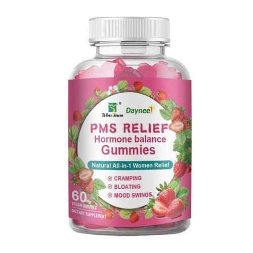 DAYNEE PMS RELIEF HORMONE BALANCE GUMMIES|60 VEGAN GUMMIES| BB: 11/29/2025