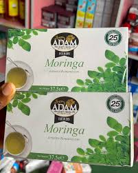 ADAM HERBS MORINGA TEA 25 TEA BAGS 37.5g [EXP DATE: 01/2027]