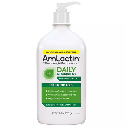 AMLACTIN DAILY NOURISH 12% LACTIC ACID BODY LOTION 567g