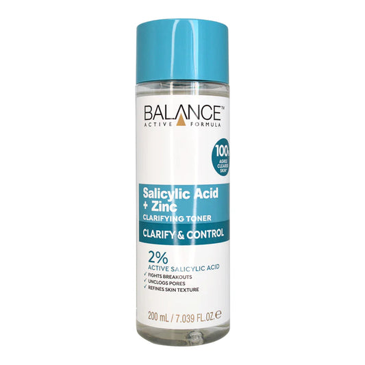 BALANCE ACTIVE FORMULA SALICYLIC ACID + ZINC CLARIFYING TONER 200ML