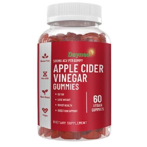 DAYNEE APPLE CIDER VINEGAR GUMMIES |60 vegan gummies| BB: 01/03/2026
