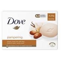 DOVE PAMPERING BAR SOAP [ 4 X 90g BARS ]