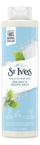 ST IVES  EXFOLIATING BODY WASH SEA SALT & PACIFIC KELP 650ML