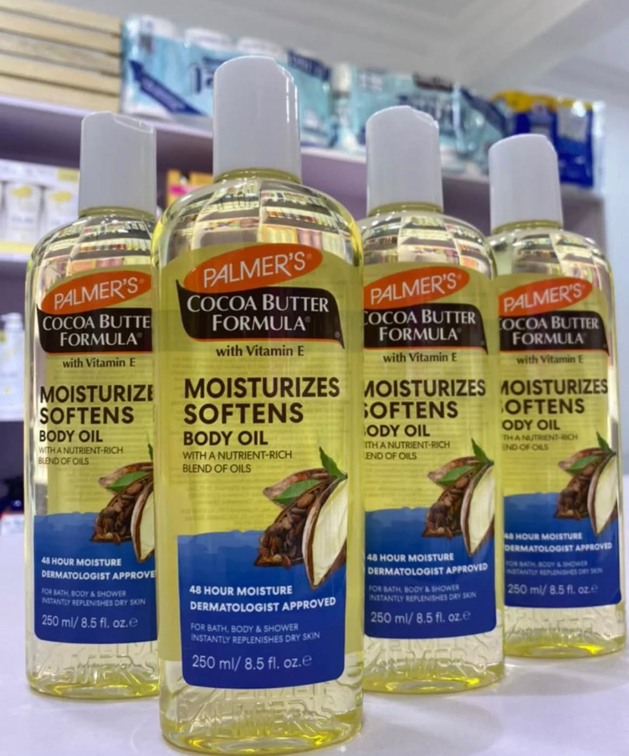 PALMERS COCOA BUTTER FORMULA MOISTURISING BODY OIL WITH VITAMIN E 250ml