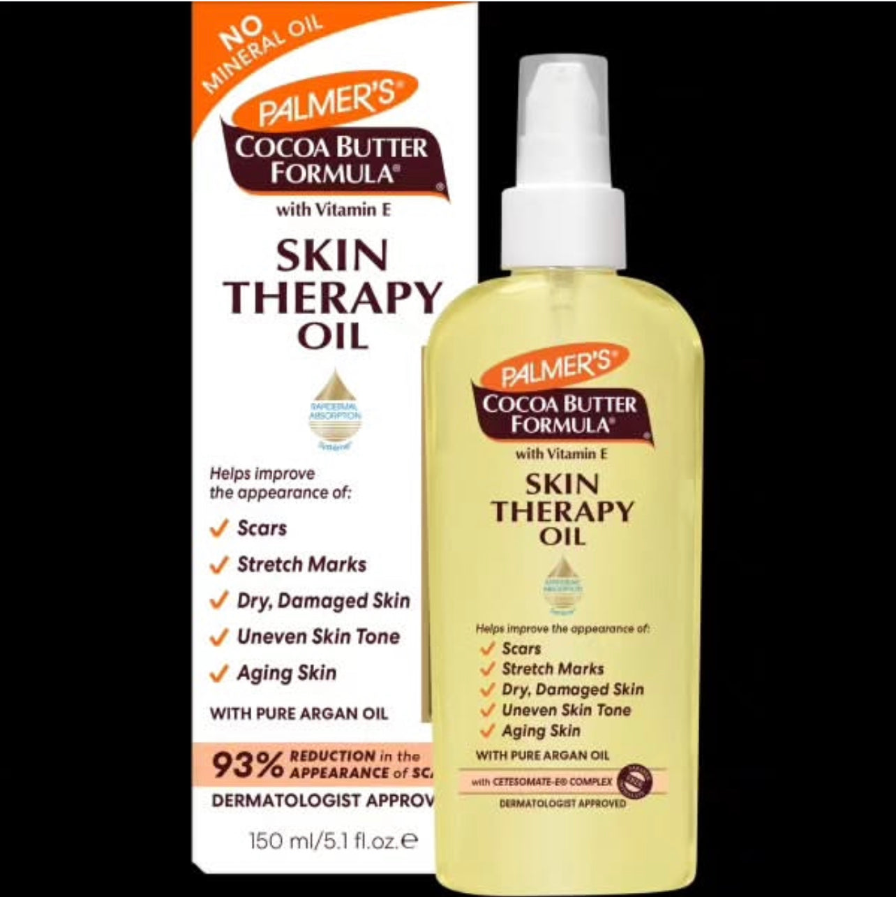 PALMERS COCOA BUTTER FORMULA SKIN THERAPY OIL WITH VITAMIN E 150ml