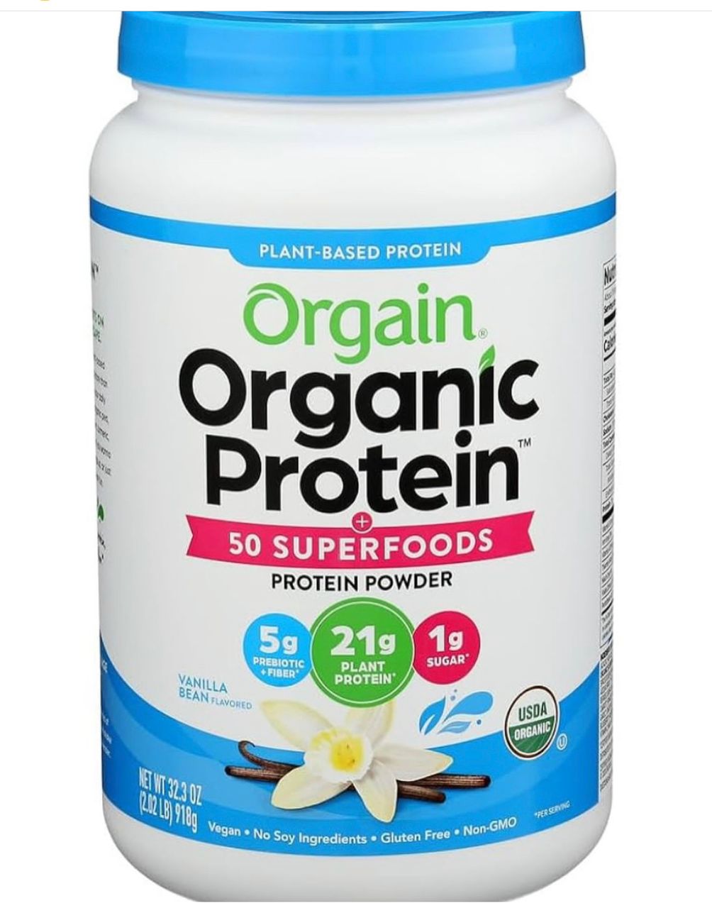 Orgain Organic Protein powder