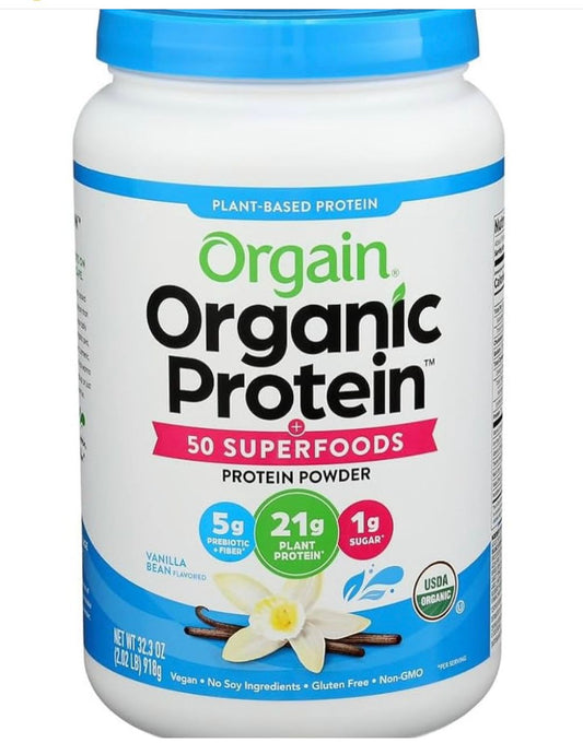 Orgain Organic Protein powder