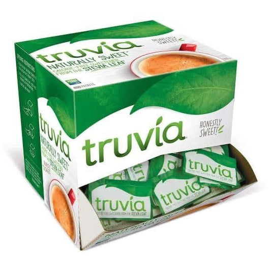 TRUVIA SWEETENER cartoon (400 sachets in a carton) Exp Date: Jan 2027