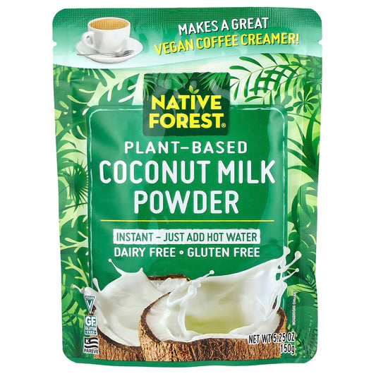 NATIVE FOREST PLANT BASED COCONUT MILK POWDER. EXPIRY DATE: AUG 2027