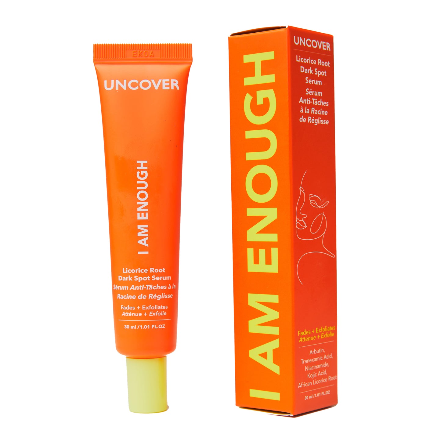 UNCOVER [I AM ENOUGH] LICORICE ROOT DARK SPOT SERUM 30ml