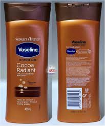 VASELINE INTENSIVE CARE COCOA RADIANT WITH PURE COCOA  BUTTER  LOTION 400ml
