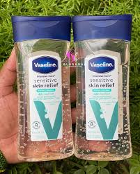VASELINE INTENSIVE CARE SENSITIVE SKIN RELIEF BODY GEL OIL 200ml