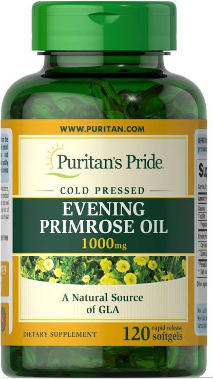 PURITAN'S PRIDE EVENING PRIME ROSE |1000mg|120 SOFTGELS| BB: 01/2026