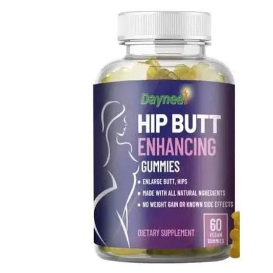 DAYNEE HIP BUTT ENHANCING GUMMIES| 60 VEGAN GUMMIES| BB: 29/12/2025