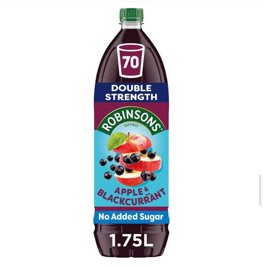 ROBINSONS water Enhancer |Apple & black currant| 1.7L