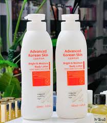ADVANCED KOREAN SKIN BRIGHT AND SMOOTH BODY LOTION 500ml