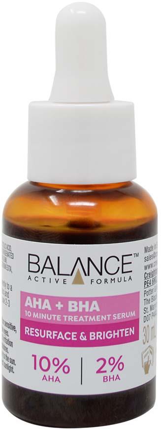 BALANCE ACTIVE FORMULA AHA + BHA RESURFACE & BRIGHTEN SERUM 30ML