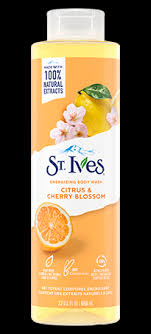 ST IVES ENERGIZING BODY WASH CITRUS & CHERRY BLOSSOM 650ML