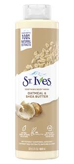 ST  IVES SOOTHING BODY WASH OATMEAL AND SHEA BUTTER 650ML