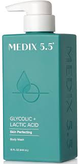 MEDIX 5.5 GLYCOLIC + LACTIC ACID BODY WASH 444ML