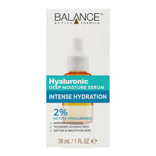 BALANCE  ACTIVE FORMULA  HYALURONIC DEEP MOISTURE SERUM  [INTENSE HYDRATION] 30ML