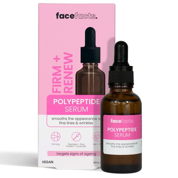 FACE FACTS FIRM + RENEW POLYPEPTIDE SERUM 30ml