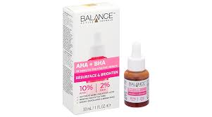 BALANCE ACTIVE FORMULA AHA + BHA RESURFACE & BRIGHTEN SERUM 30ML