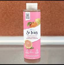 ST IVES EXFOLIATING BODY WASH PINK LEMON &MANDARIN ORANGE 650ML