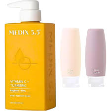 MEDIX 5.5 VITAMIN C + TUMERIC BODY TREATMENT CREAM 444ML
