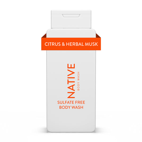 NATIVE BODY WASH CITRUS & HERBAL MUSK