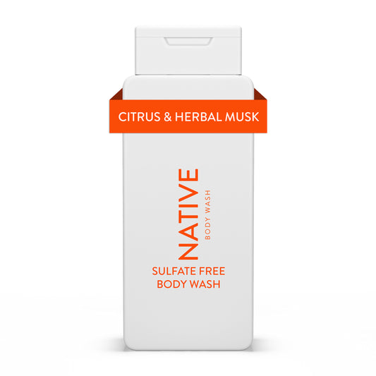 NATIVE BODY WASH CITRUS & HERBAL MUSK