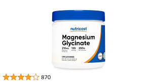 |NUTRICOST MAGNESUIM GLYCINATE250g | 135 servings| BB: 01/2027