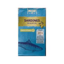 NIXE SARDINES in OLIVE OIL 125g. Exp Date: Dec 2027